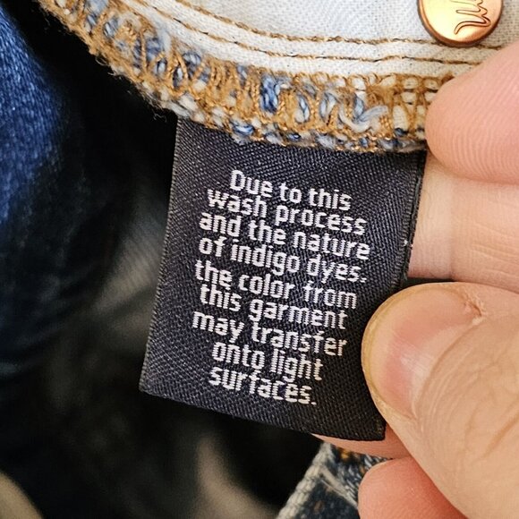 Madewell Size 25 Relaxed Straight‎ Leg Denim Jeans Ankle Length Zipper Pockets - Picture 14 of 15